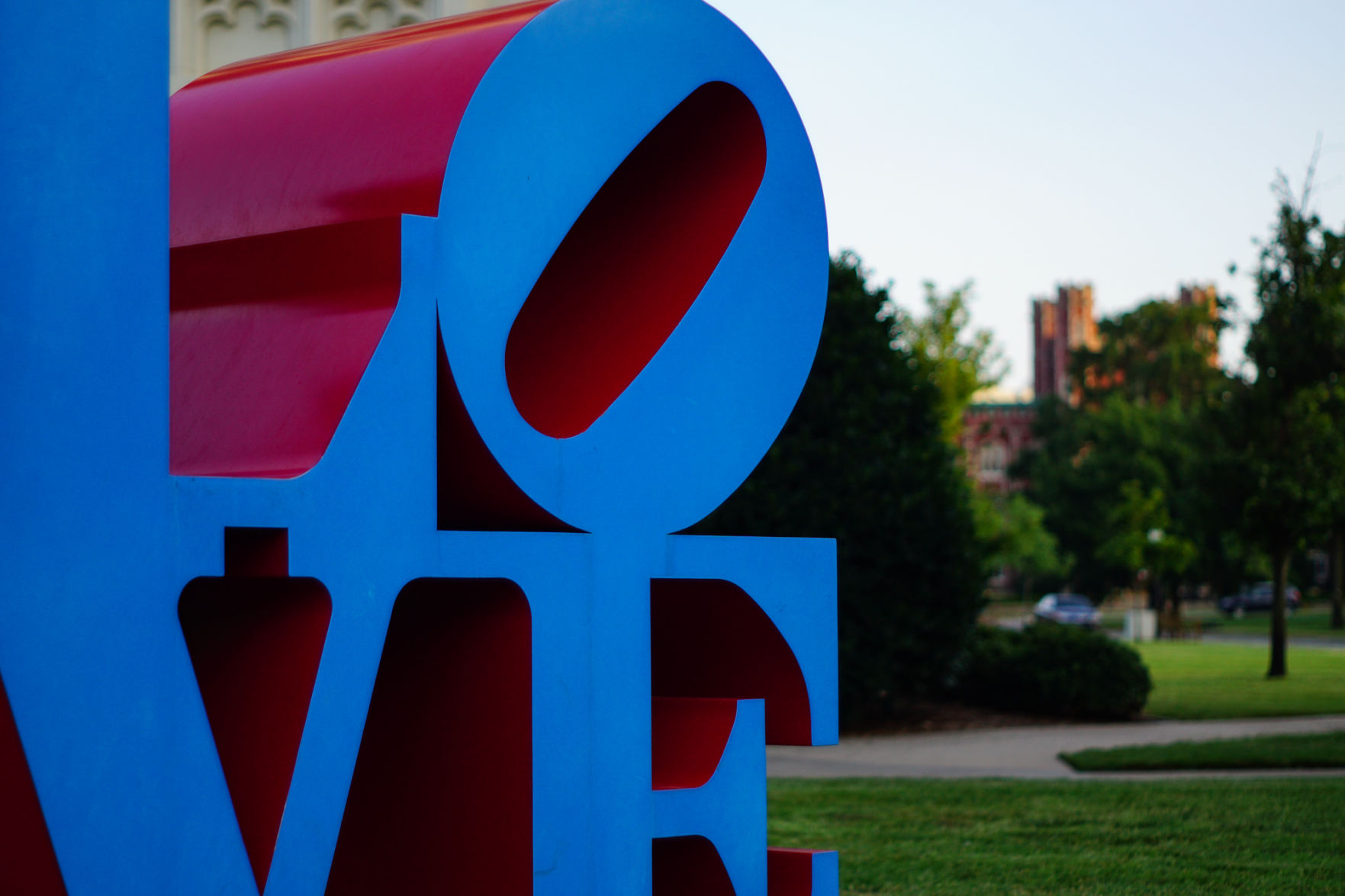 LOVE sculpture